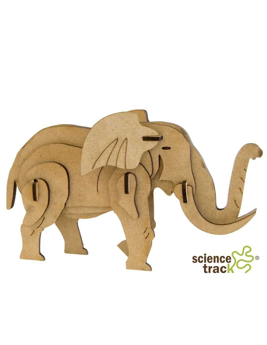 Elefanten 150pc Prime 3d Effekt Animal Planet Puzzle 